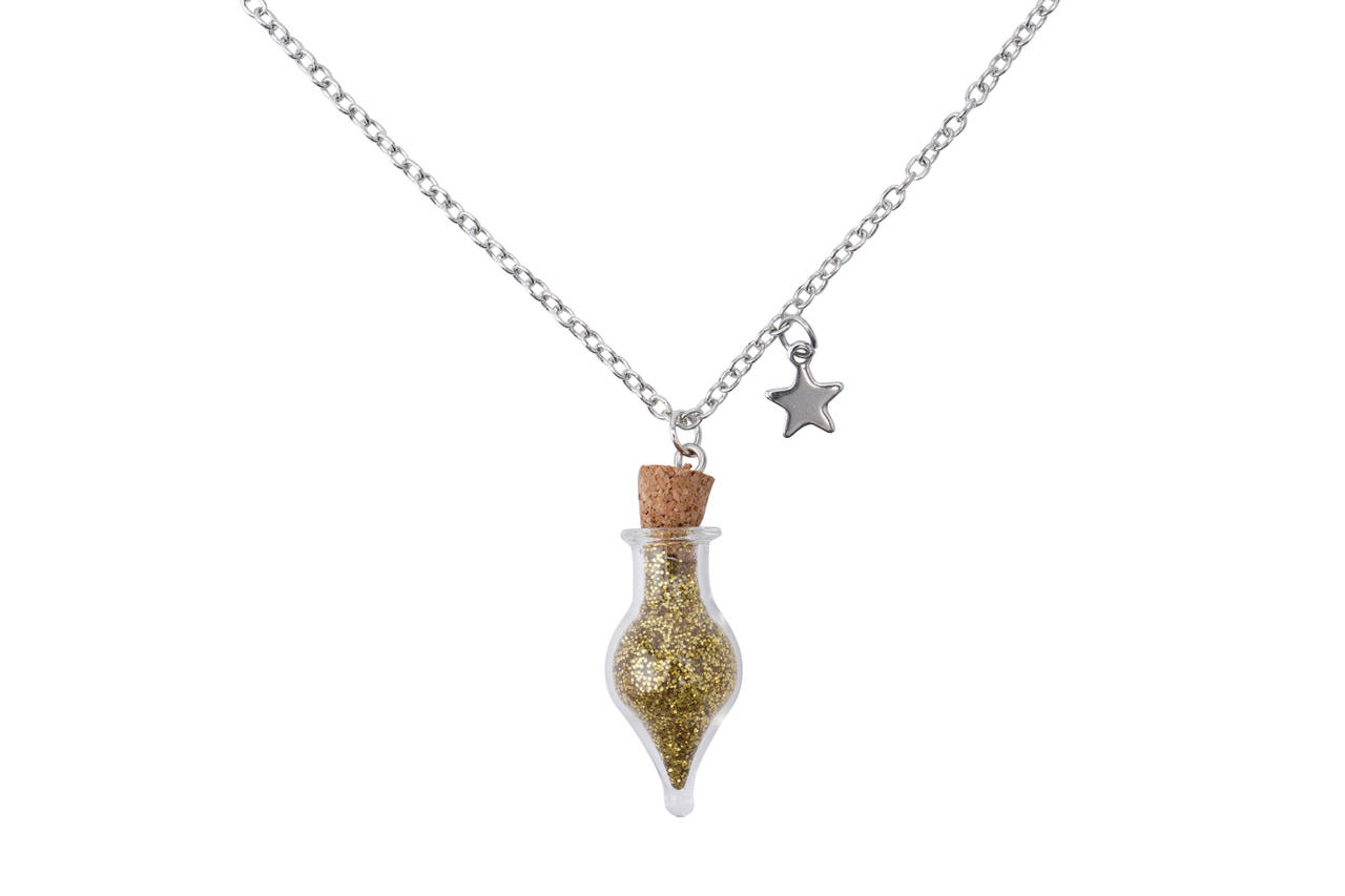 Once Upon A Time Gold Fairy Dust Necklace