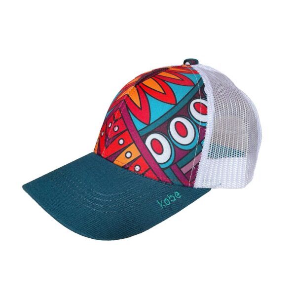 Printed Hat - Peacock