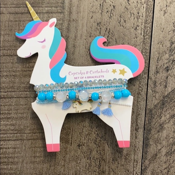 Unicorn Land 3 Assorted S/4 Bracelets