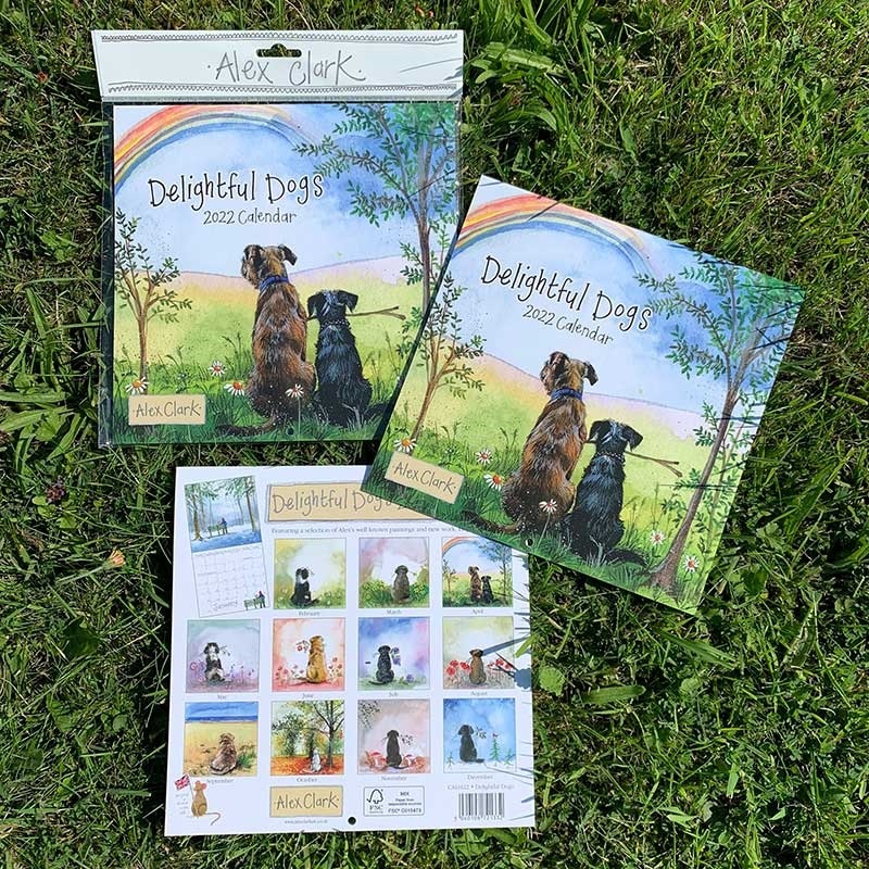 Delightful Dogs 2022 Square Calendar - Image 2