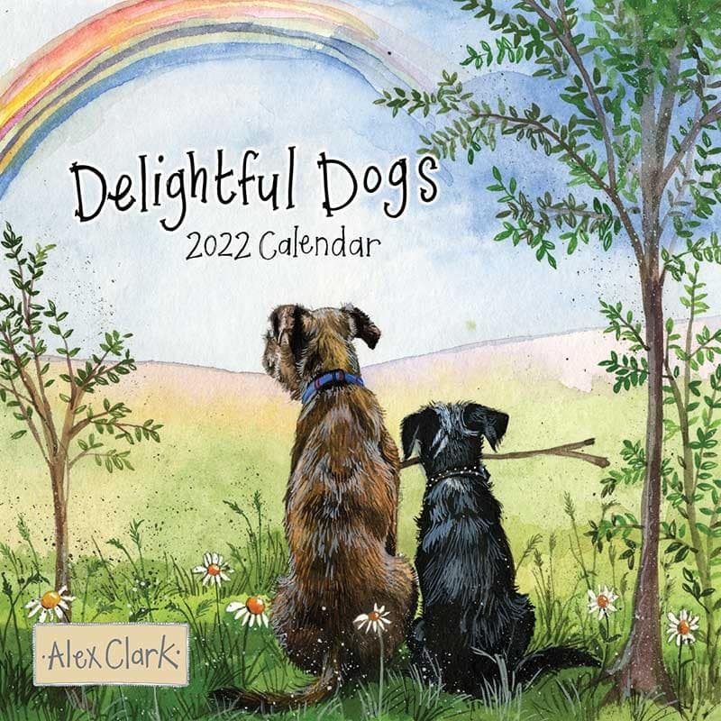 Delightful Dogs 2022 Square Calendar - Image 3