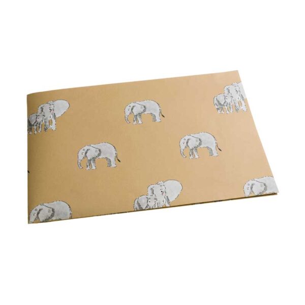 Flat Gift Wrap - Zsl Elephant