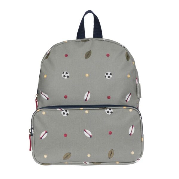 Oilcloth Backpack - Balls