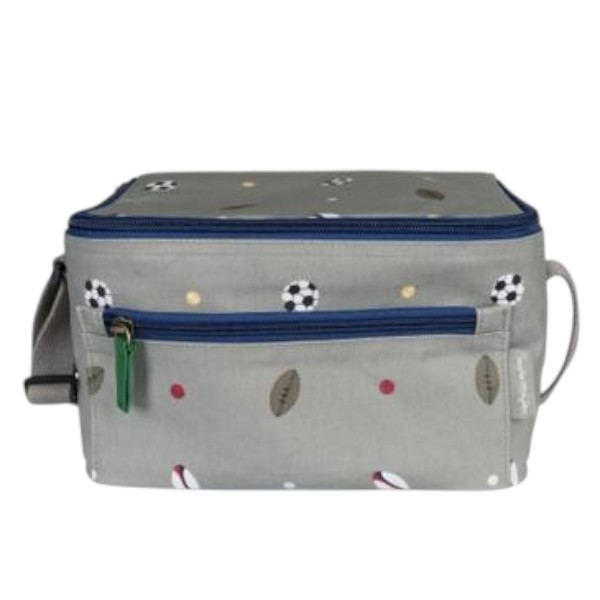 Oilcloth Lunch Bag - Balls