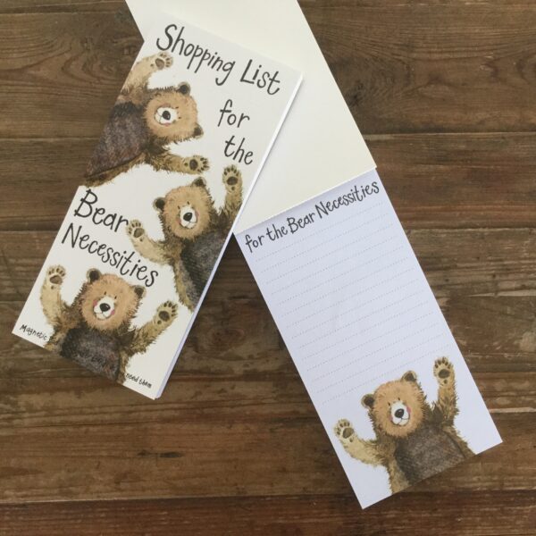 Bear Hugs Magnetic Notepad