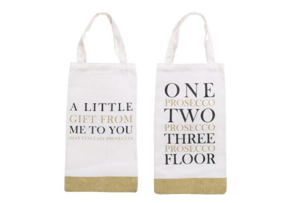 Pop, Fizz, Clink Prosecco Bottle Bag