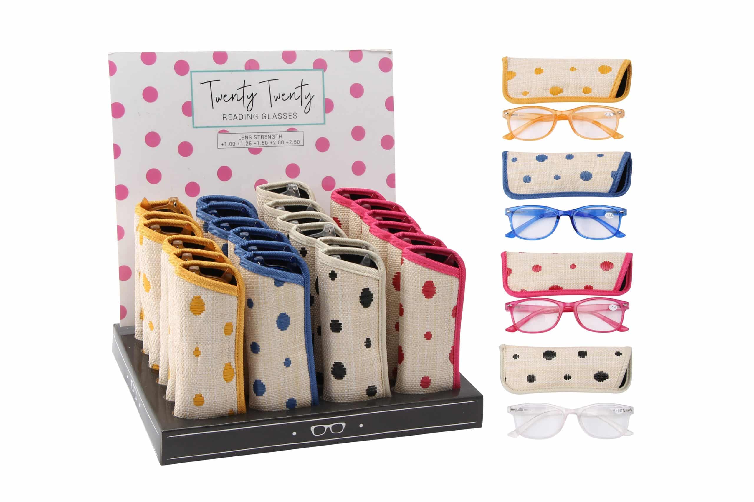 Twenty Twenty Polka Dot Glasses