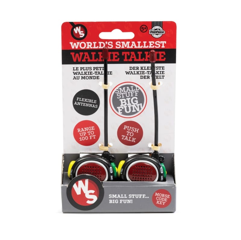 Worlds Smallest Walkie Talkie