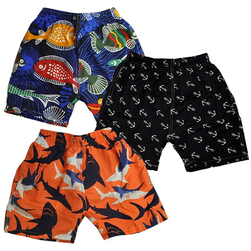 Boys fish printed shorts