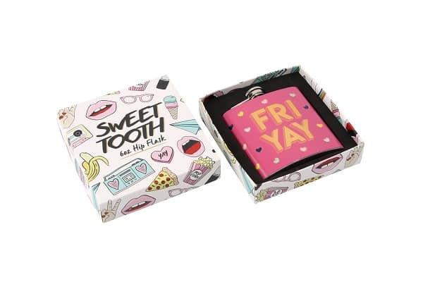 Sweet Tooth 'Fri Yay' Hip Flask - Image 2