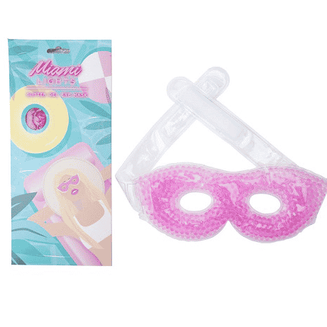 Miami Lights Glitter Gel Eye Mask