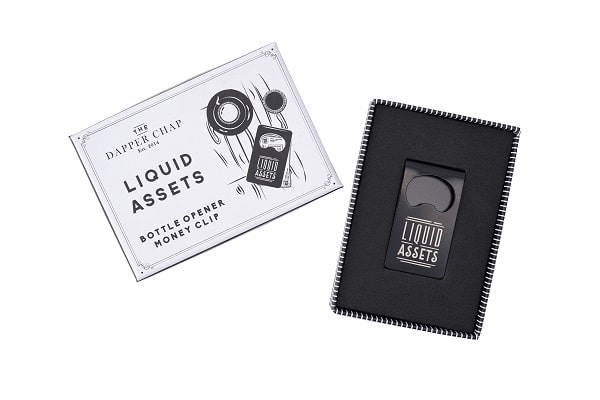 Dapper Chap Liquid Assets Bottle Opener Money Clip