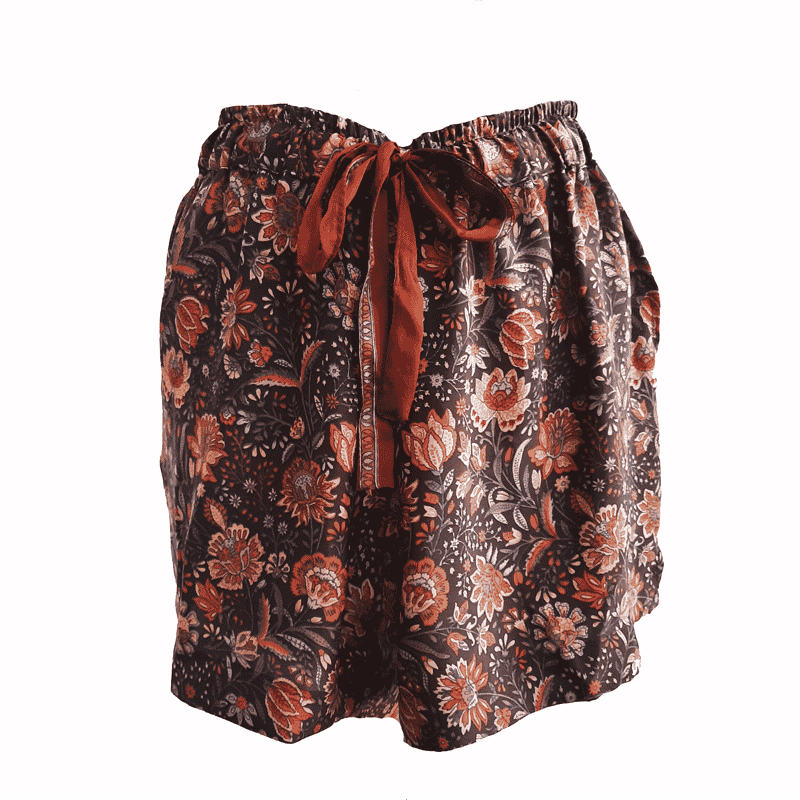 Silk Pajama Shorts - Image 2