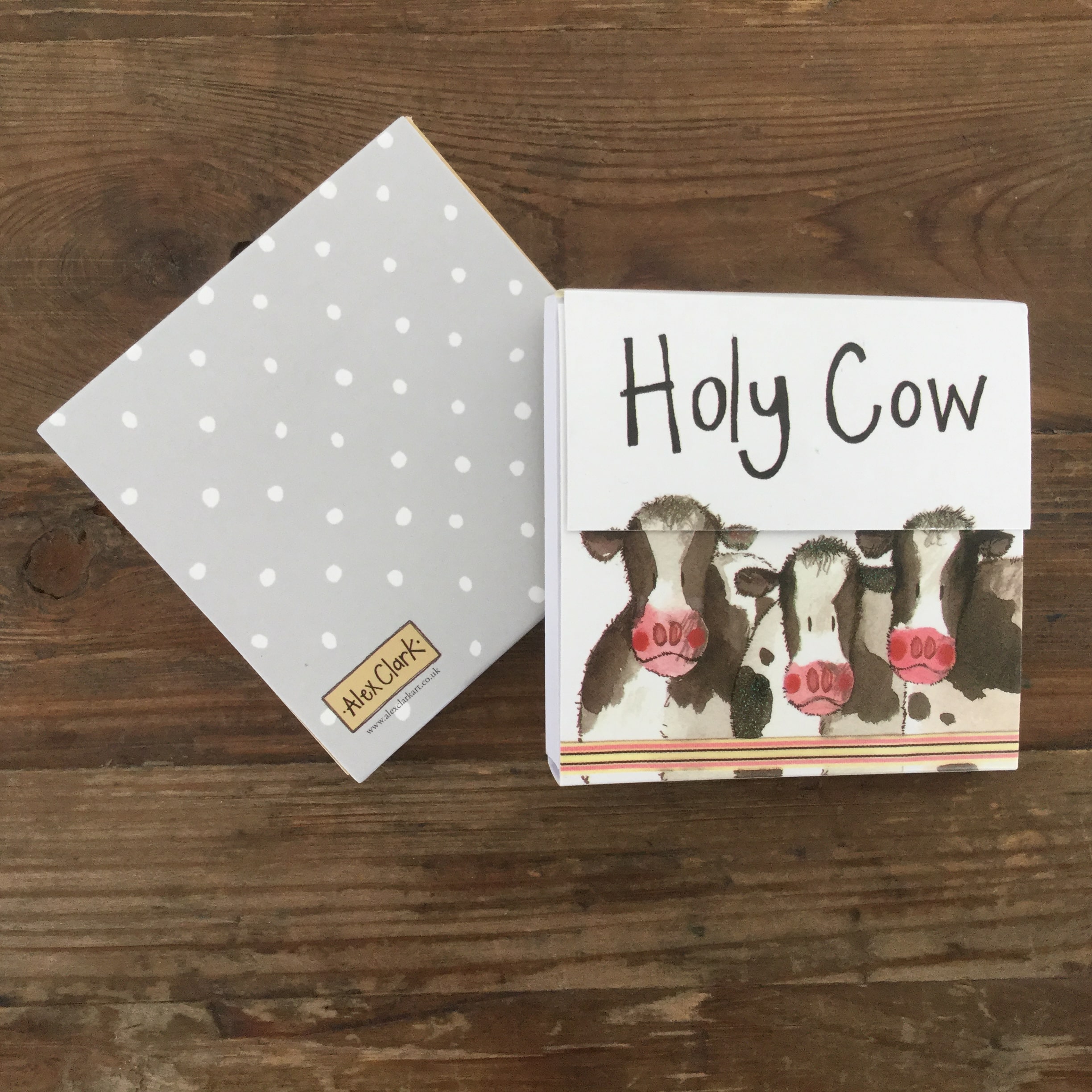 Holy Cow Mini Magnetic Notepad