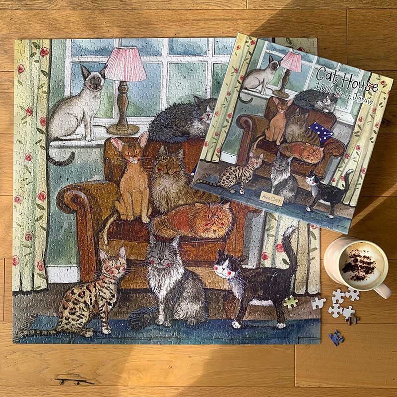 Cat House Jigsaw