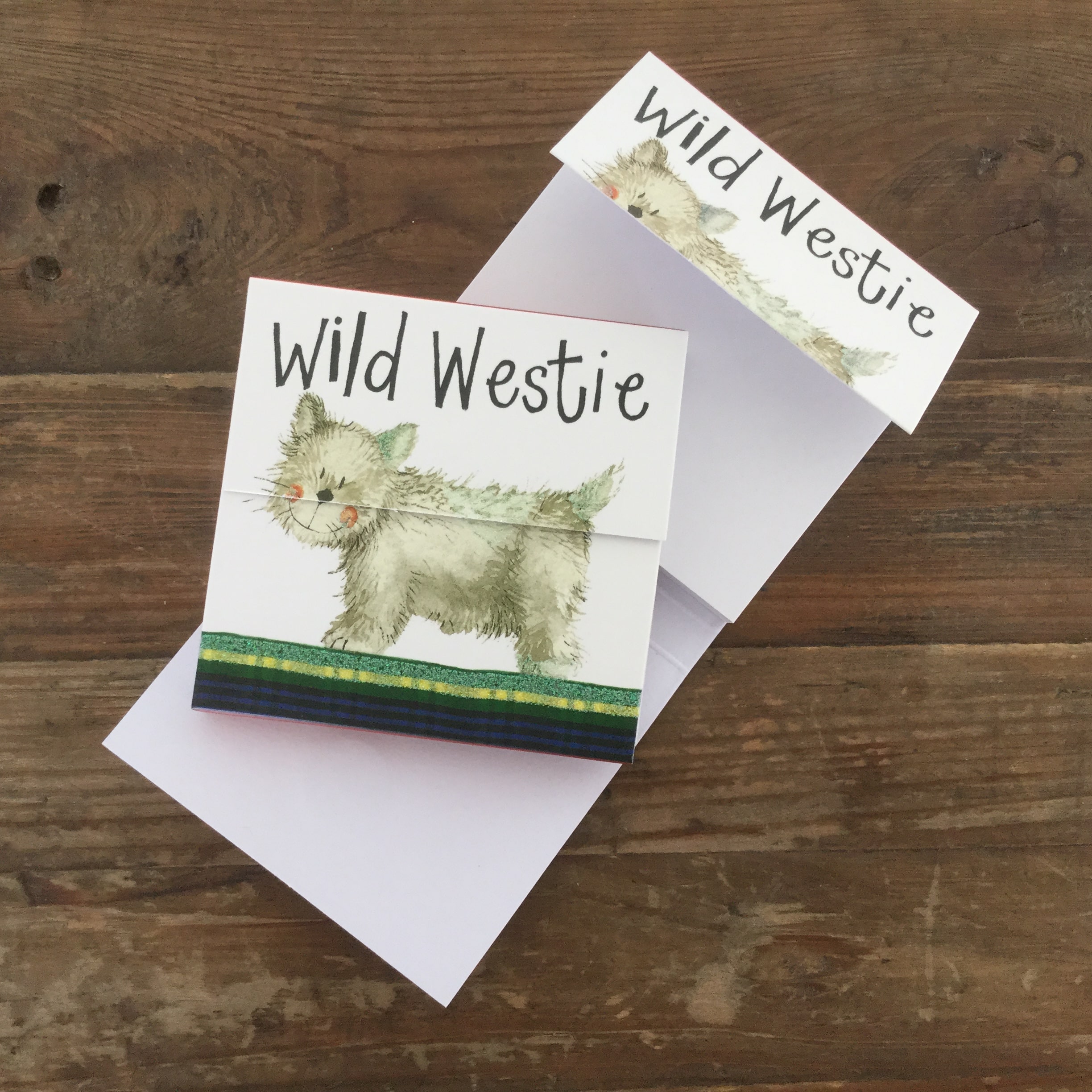 Wild Westie Mini Magnetic Notepad - Image 2