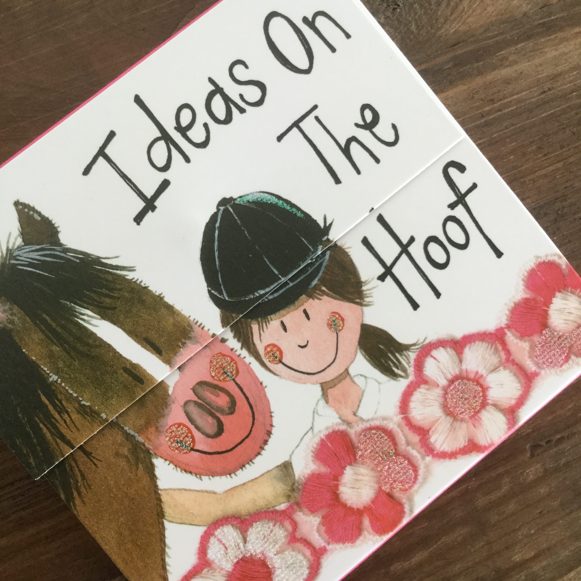 Horse And Rider Mini Magnetic Notepad - Image 3