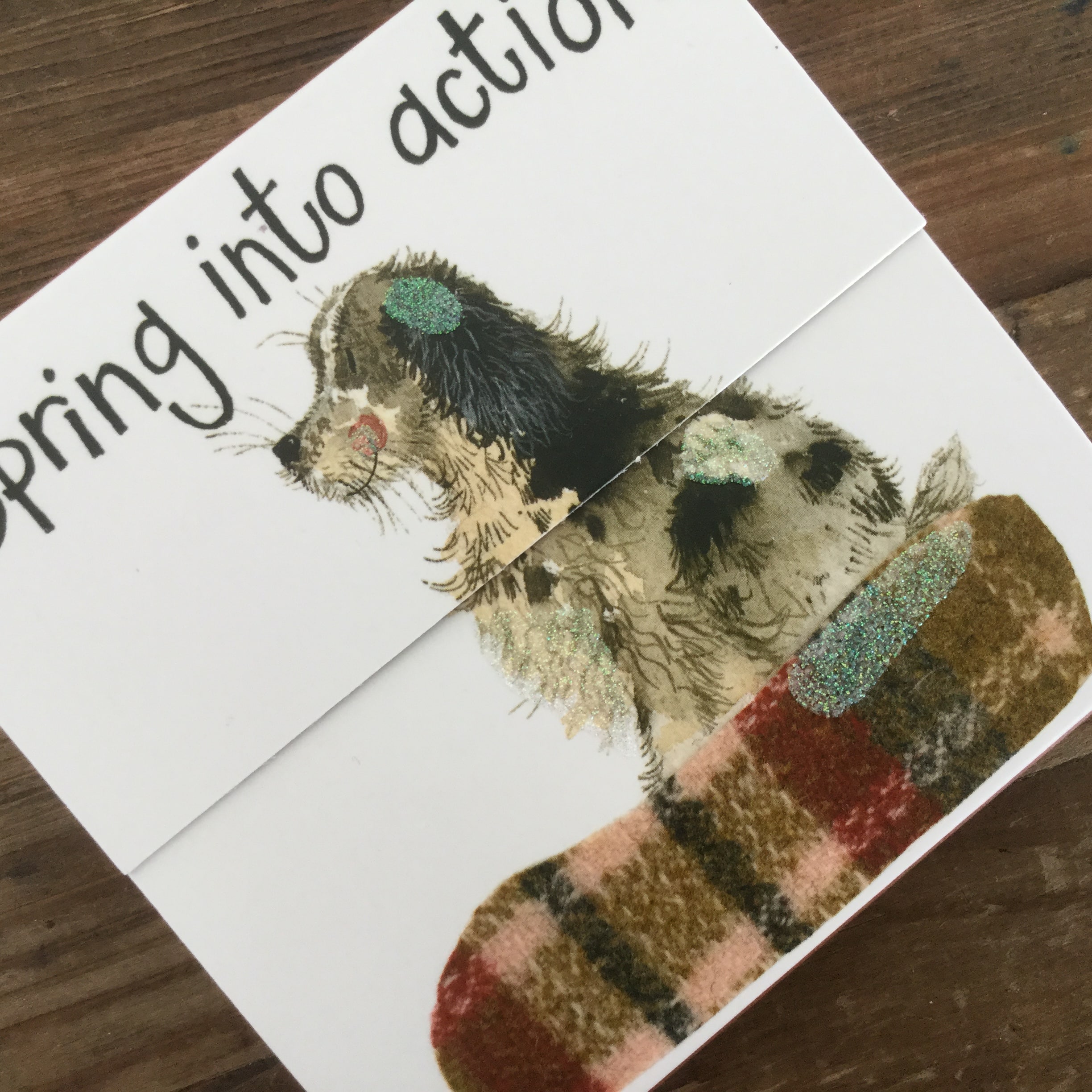 Spaniel Mini Magnetic Notepad - Image 3