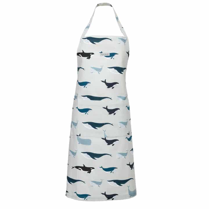 Adult Apron - Whales