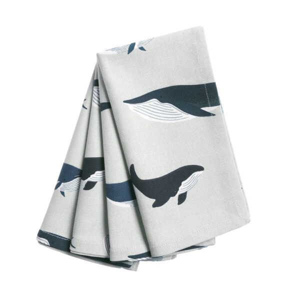 Napkins - Set Of 4 - Whales
