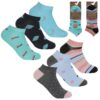 Ladies Bamboo Trainer Socks Spots