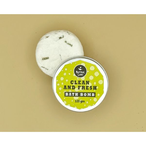 Clean and Fresh bath bomb