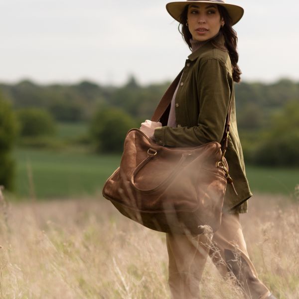 Notting Hill Bag -Dark Brown Suede