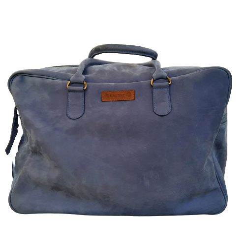 Notting Hill Bag - Mint Blue Suede