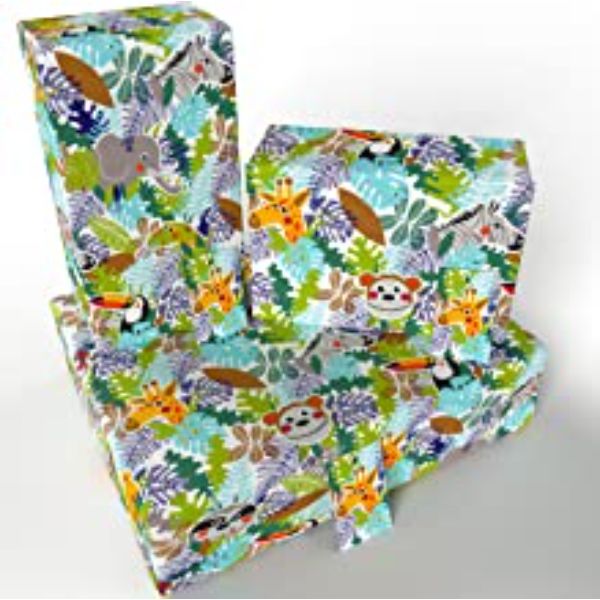 Gift Wrap - jungle Animals Wrapping Paper