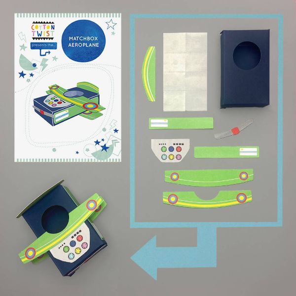 make your own matchbox aeroplane
