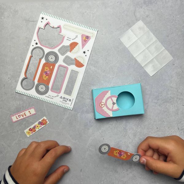 make your own matchbox camper van