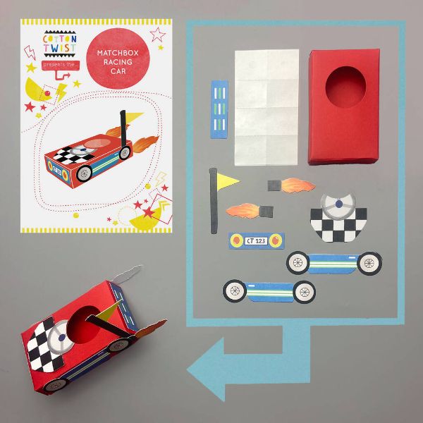 make your own matchbox racing car