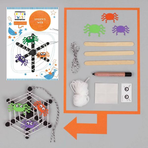 make your own spider's web