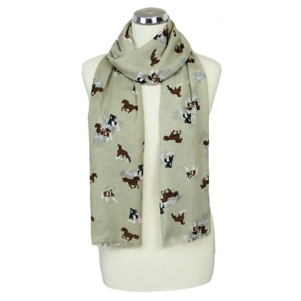 Horse Print Scarf