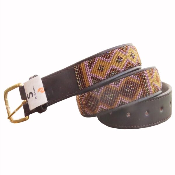 Beaded Belt B16-4