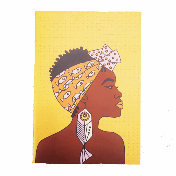 A5 Plain Notebook / Pisces