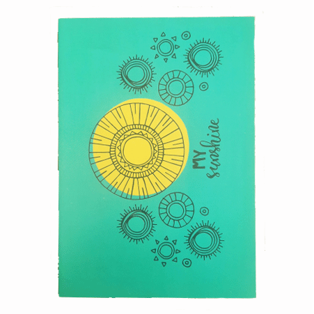 Greeting Card - My Sunshine/ Turquoise