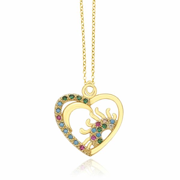 Cosmic Heart Necklace