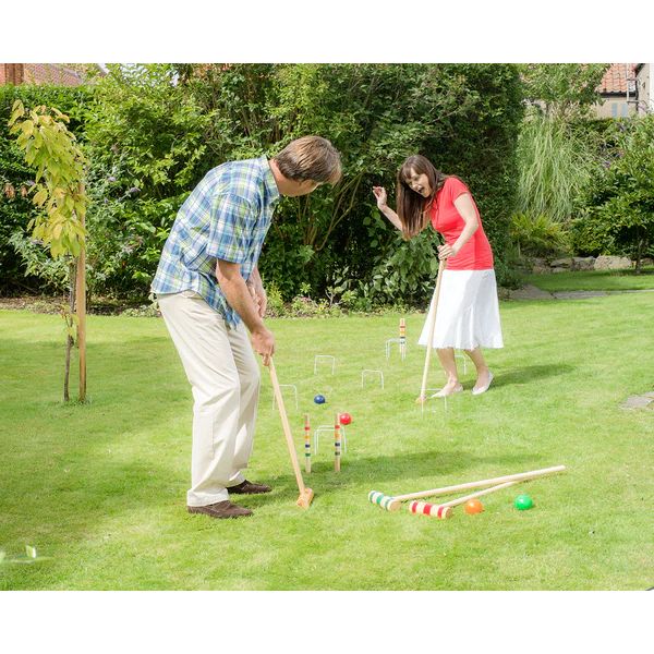 Croquet Set in Canvas Bag96cm 565 - Image 2