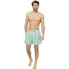 Mens palm tree print swim shorts