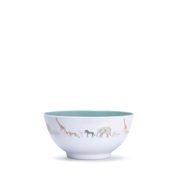 Bowl - Melamine - Adult - Zsl - Animals Of The Savannah