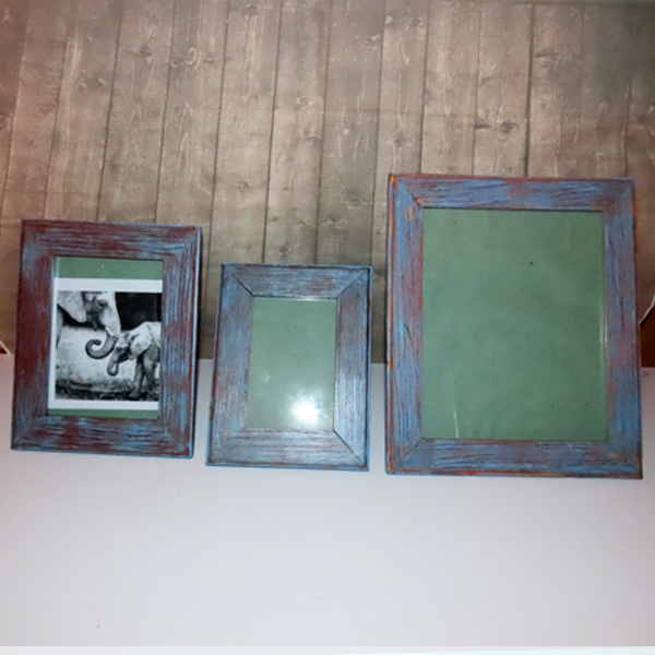 Photo Frame - Blue Wash