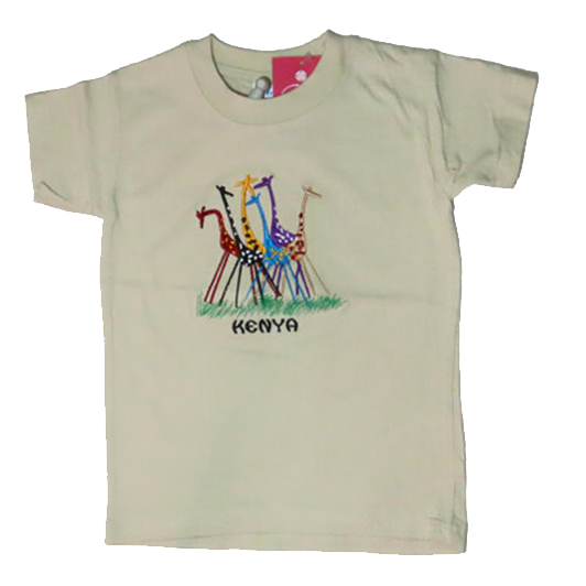 Kids Skeleton Giraffe T-Shirt