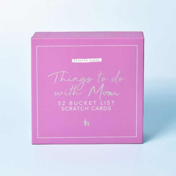 Things To Do With Mum Bucket List Scratch Cards