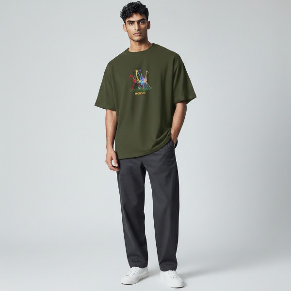 Adult Giraffe Skeleton T-Shirt - Image 8