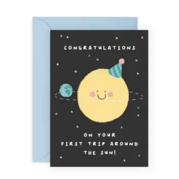 Around the Sun 4 Birthday Card/ CG155