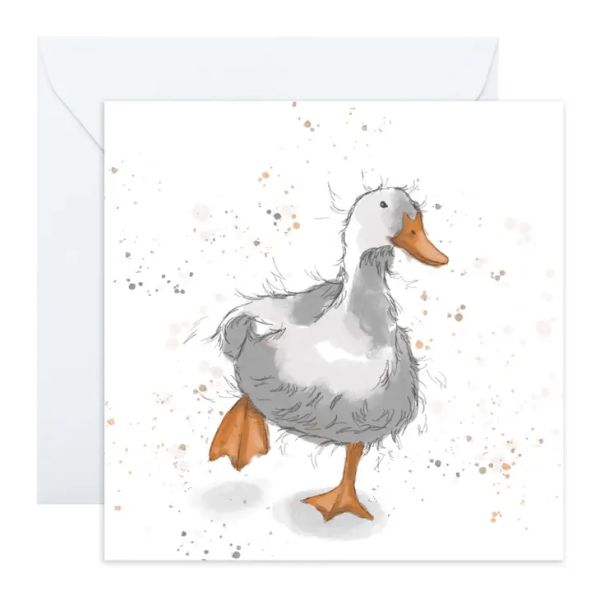 Watercolour Duck Card/CE823