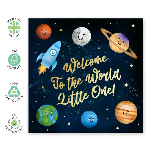 Welcome to the World Little One/CE887 - Image 2