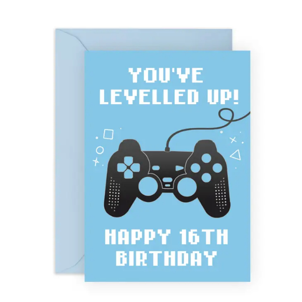 Happy 16th Birthday Gamer Card/ CF391