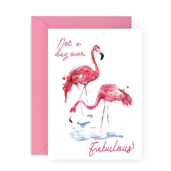 Not a Day Over Fabulous Flamingo/ CF881